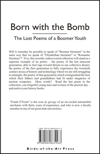 Born with the Bomb back cover